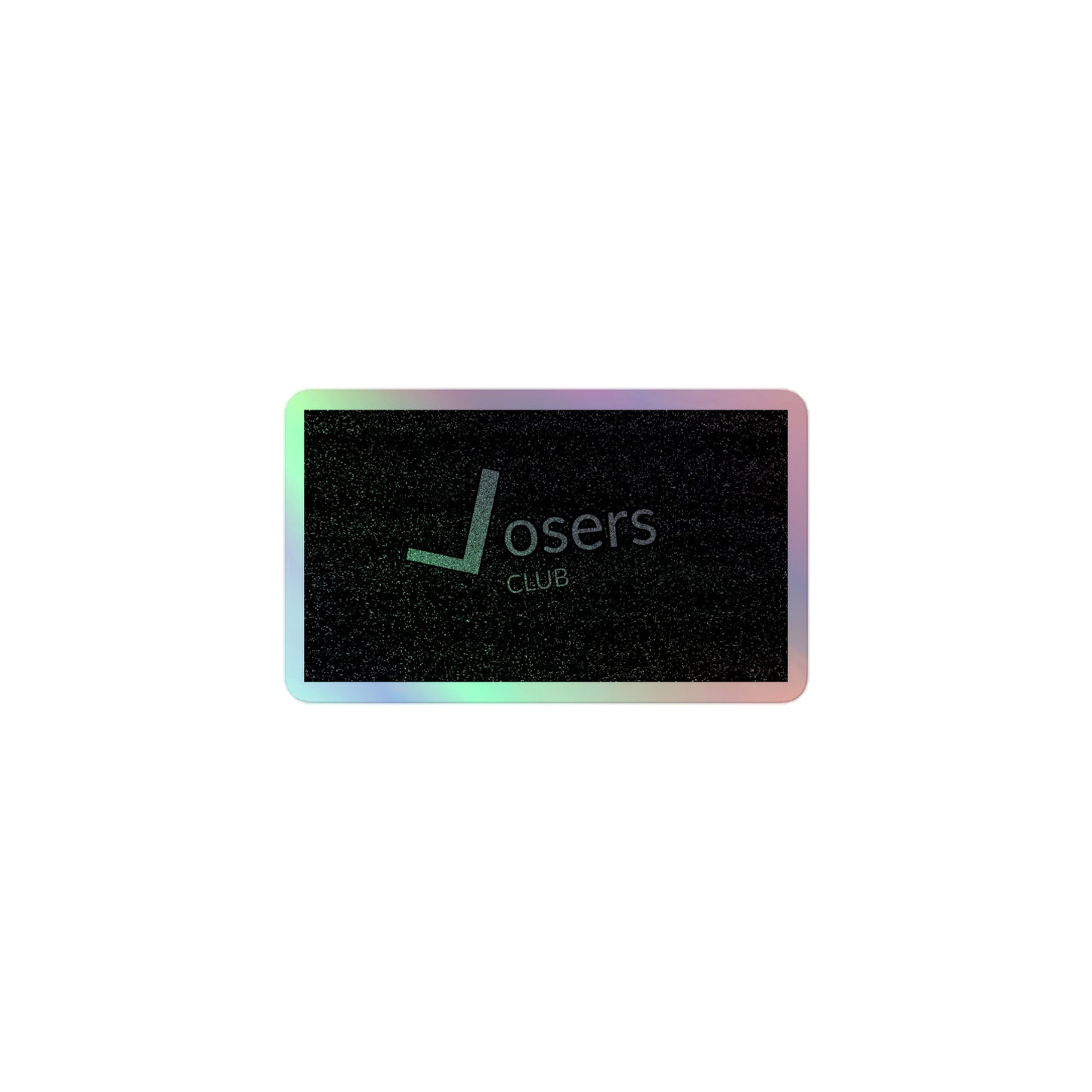 Losers club holographic sticker