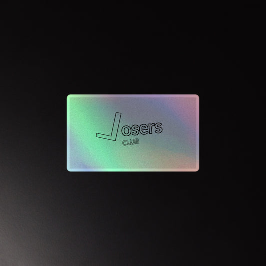 Losers Club Holographic stickers (WHITE)