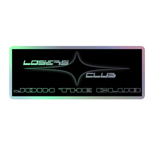 Join the Club Holographic stickers